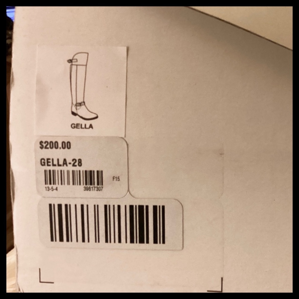 ALDO  Gella Over The Knee Boots Color: Cognac - Picture 7 of 8